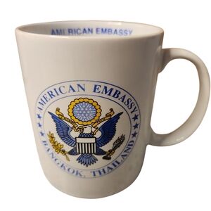 American Embassy Bangkok Thailand Ceramic Mug
